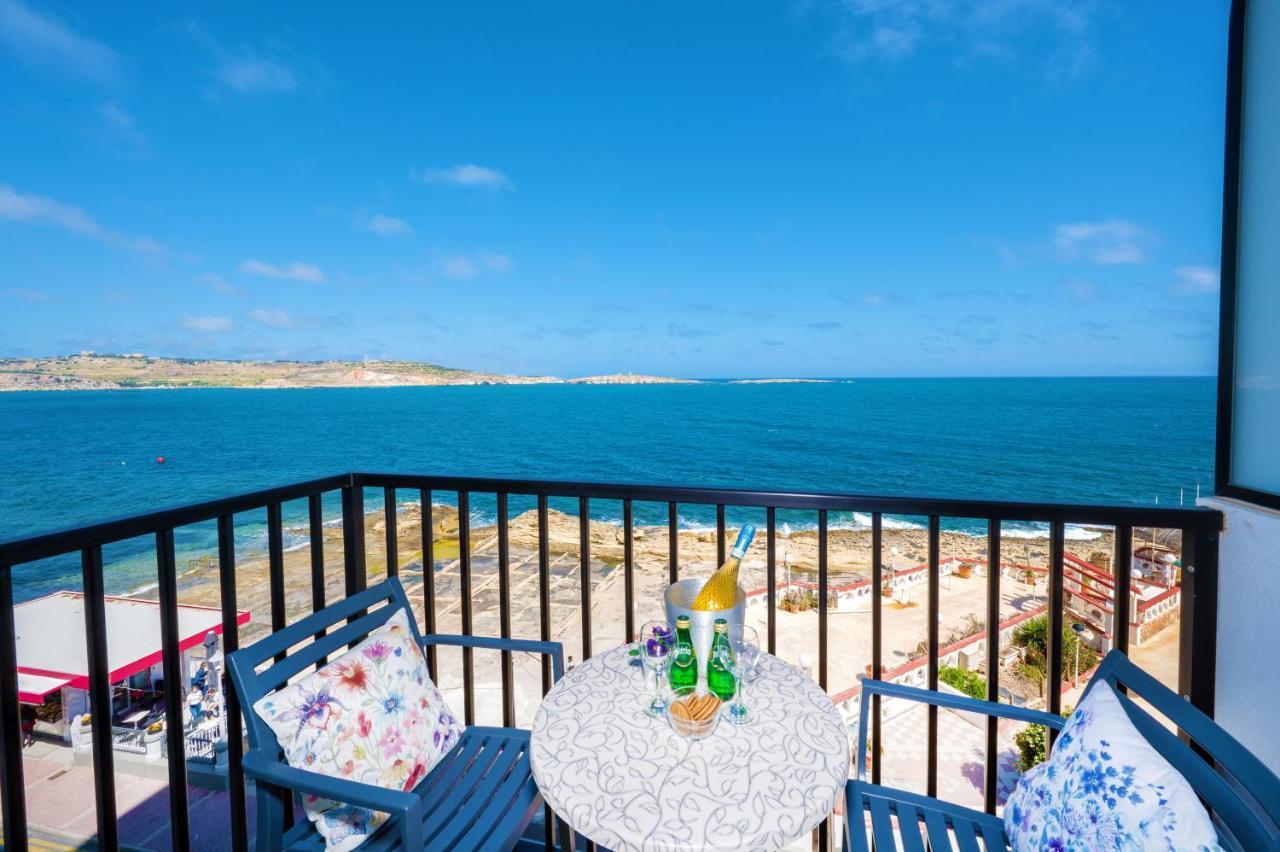 Islet Promenade Seafront Family Apartment With 2 Balconies By Getawaysmalta เซนต์พอลส์เบย์ ภายนอก รูปภาพ