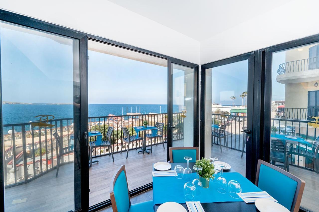 Islet Promenade Seafront Family Apartment With 2 Balconies By Getawaysmalta เซนต์พอลส์เบย์ ภายนอก รูปภาพ